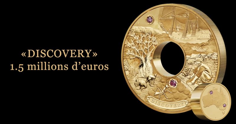 Une pièce d'or à 1.5 million d'euros : Discovery - Maison